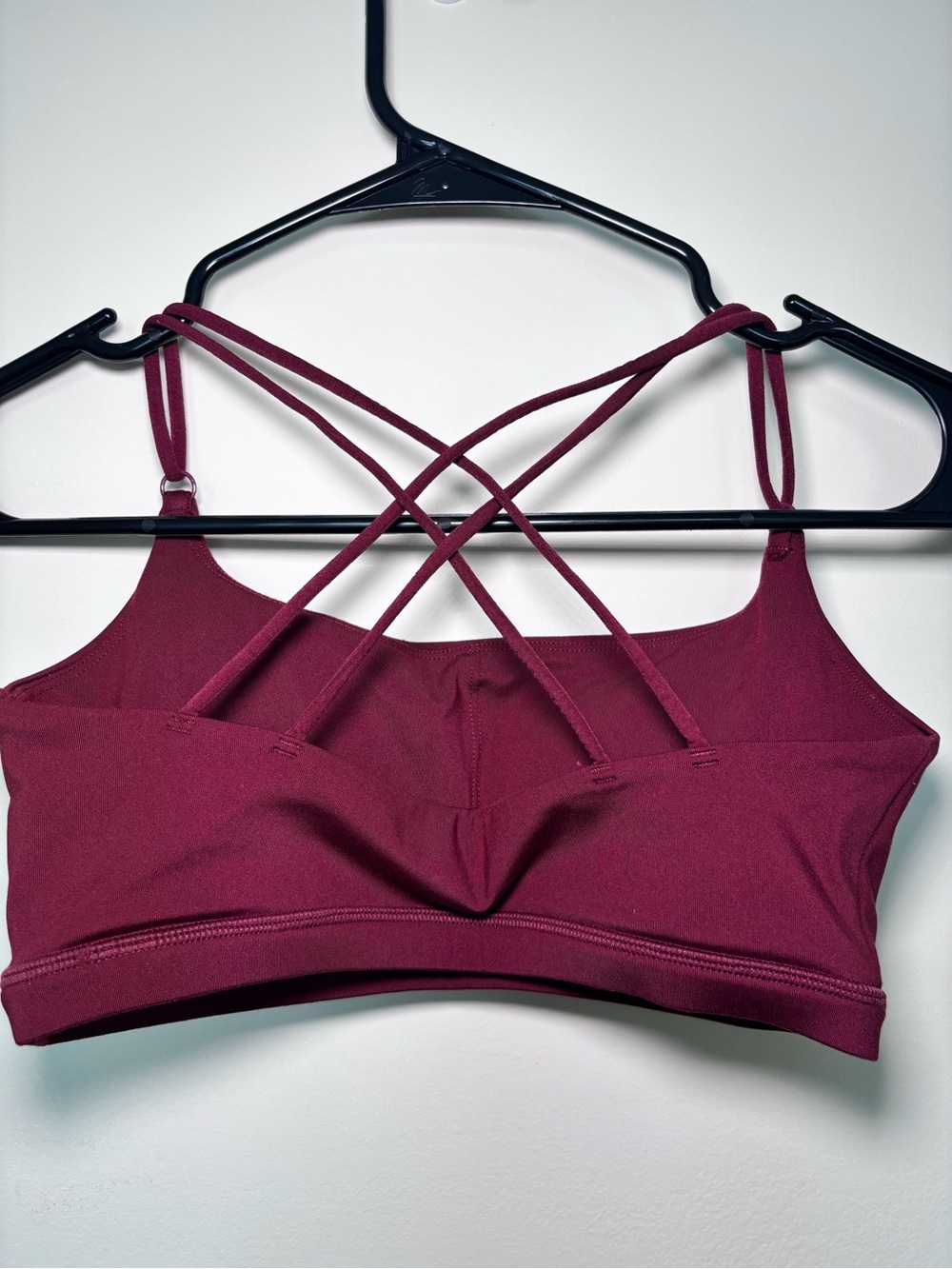 Oner Active Strappy Sports Bralette - Burgundy